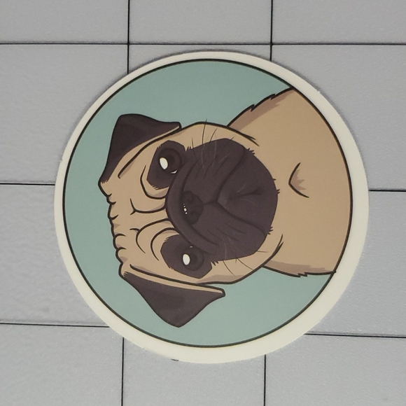 Pug Sticker - Picture 1 of 3